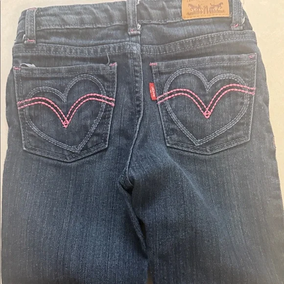 Levi's Kids Dark Blue Jeans🐯 - Picture 7 of 8